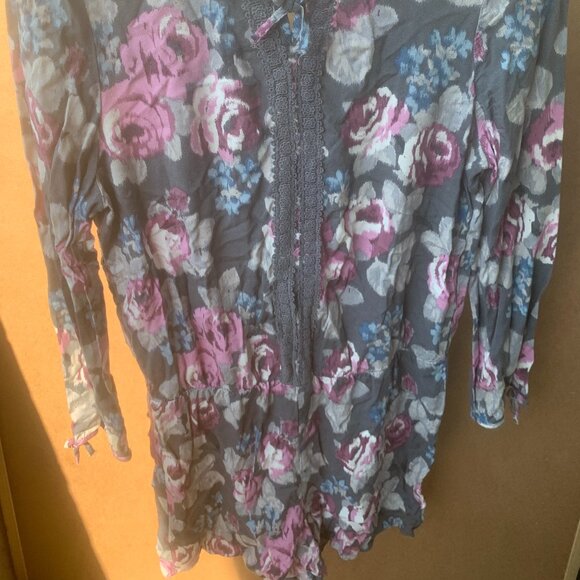 Children's Place Dark Floral Dress - Picture 2 of 8